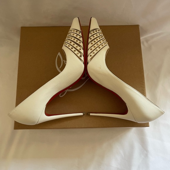 Christian Louboutin Bareta 100mm, size 37 - Picture 4 of 5